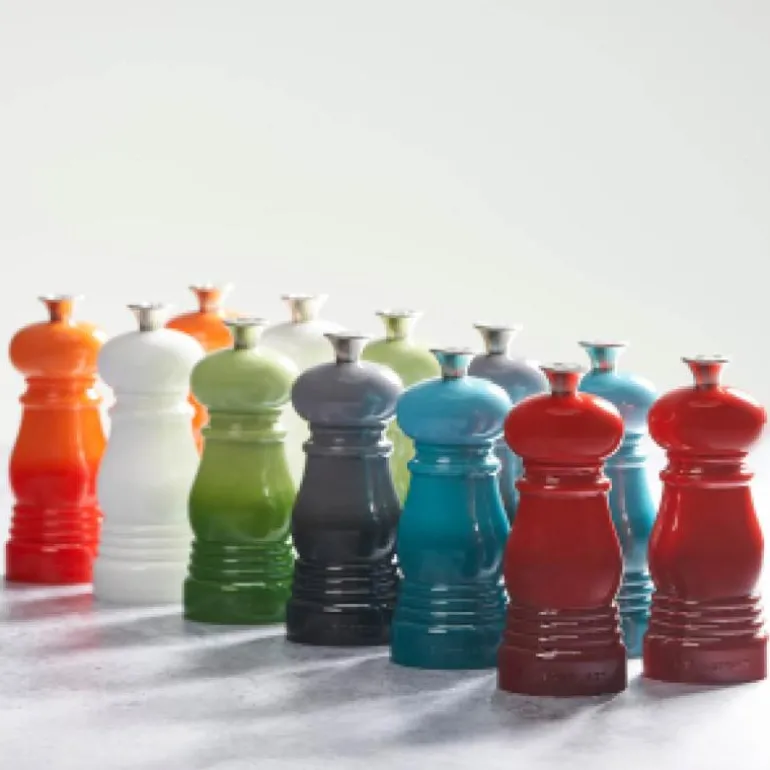 Salt- og pepperkvern mini 11 cm bamboo green