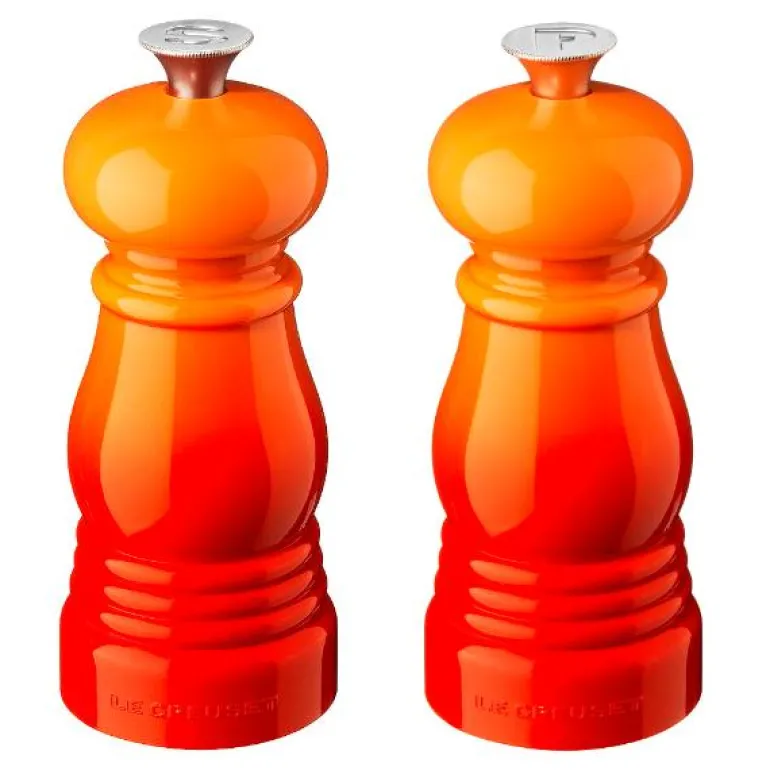 Salt- og pepperkvernsett 11 cm volcanic