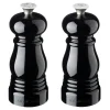 Salt- og pepperkvernsett 11 cm black
