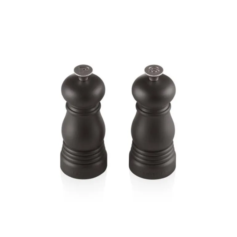 Salt- og pepperkvernsett 11 cm matte black