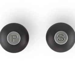 Salt- og pepperkvernsett 11 cm matte black