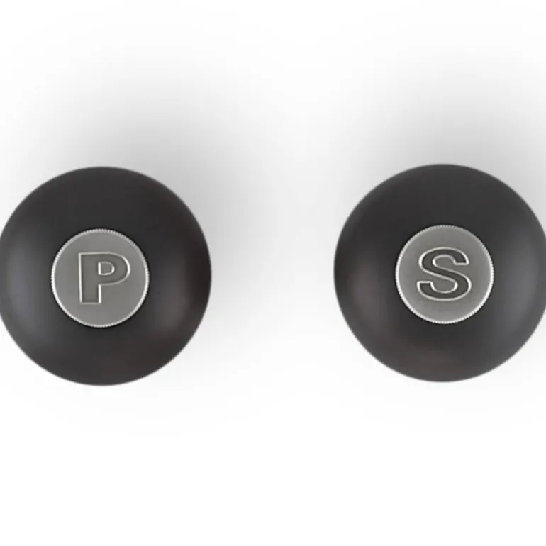 Salt- og pepperkvernsett 11 cm matte black