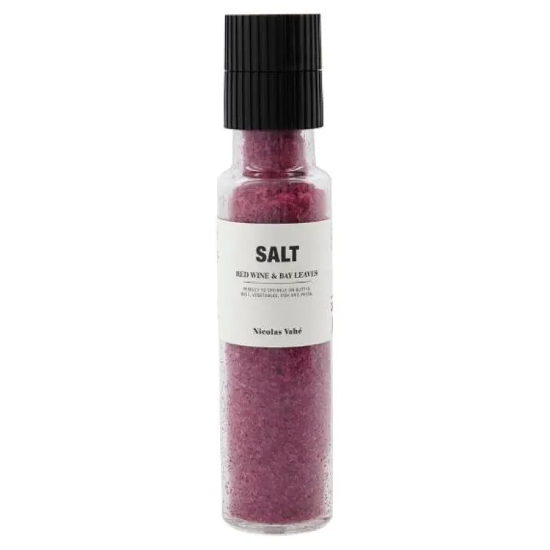 Salt rødvin & laurbærblad 340g