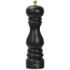 Saltkvern 25 cm svart/messing