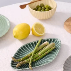 Samsurium asjett 26,5x16 cm spruce