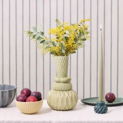 Samsurium Honkadonka vase 26,5 cm wasabi