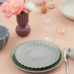 Samsurium middagstallerken 26,6 cm grønn