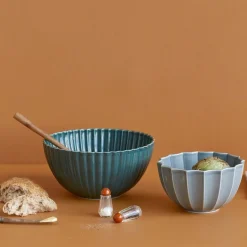 Samsurium salatskål 24 cm dark sea