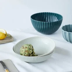 Samsurium salatskål 24 cm dark sea