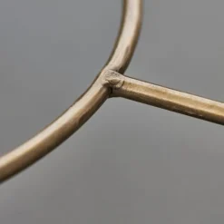 Sana tallerkenstativ antikk messingfarge