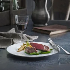 Sancerre tallerken 28 cm hvit