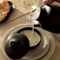 Sand Secrets skål 12 cm black clay