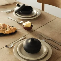 Sand Secrets skål 12 cm black clay