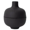 Sand Secrets skål 8 cm black clay