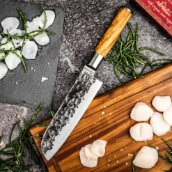 Santokukniv 32 cm olive