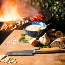 Santokukniv 29 cm olive