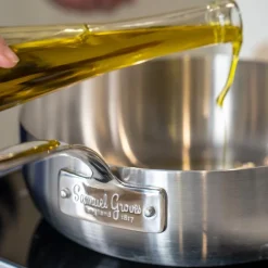 Sauteuse 1L rustfritt stål