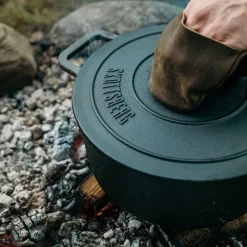 Sautépanne i støpejern 31,5 cm