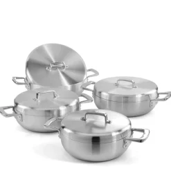 Sautépanne med lokk 28 cm urban rustfritt stål