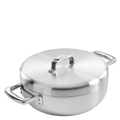 Sautépanne med lokk 26 cm urban rustfritt stål