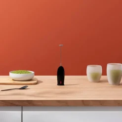 Schiuma batteridreven melkeskummer svart