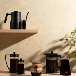 Schiuma batteridreven melkeskummer svart