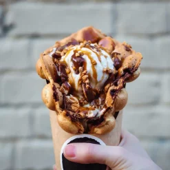 Select boblevaffeljern rosa