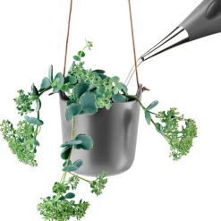 Selvvandende hengepotte nordic grå