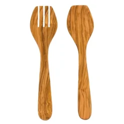 Serveringsbestikk 25 cm oliventre