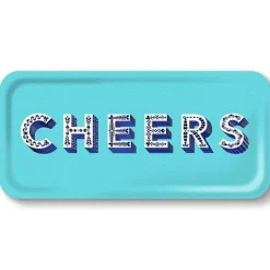 Serveringsbrett 15x32 cm cheers