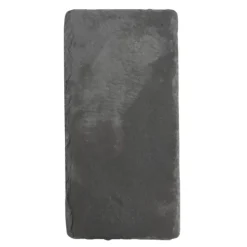 Serveringsbrett 12x20 cm grå