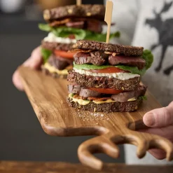 Serveringsbrett 44x18x1,5 cm akasietre