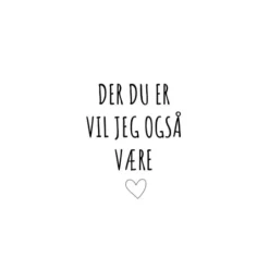 Servietter lunsj 16,5x16,5 cm 20 stk "der du er"