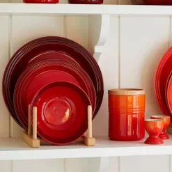 Signature flat tallerken stentøy 27 cm cerise