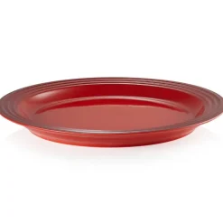 Signature flat tallerken stentøy 27 cm cerise