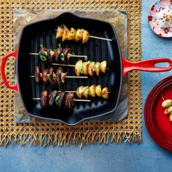 Signature grillpanne kvadratisk 26 cm cerise