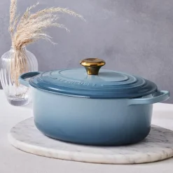 Signature oval gryte 4,1L chambray/gull