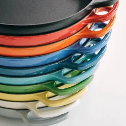 Signature stekepanne med trehåndtak 28 cm deep teal