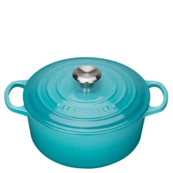 Signature støpejernsgryte rund 24 cm 4,2L caribbean