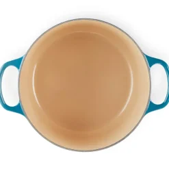 Signature støpejernsgryte rund 24 cm 5L deep teal