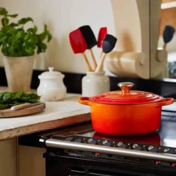 Signature støpejernsgryte rund 26 cm 5,3L volcanic