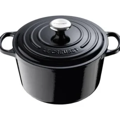 Signature støpejernsgryte rund 24 cm 5L black