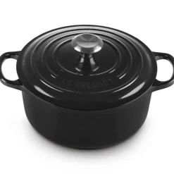 Signature støpejernsgryte rund 24 cm 4,2L black