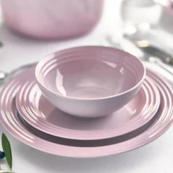 Signature tallerken 27 cm shell pink