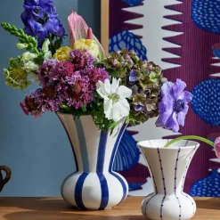 Signature vase 20 cm blå