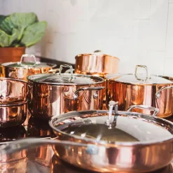 Signerat gryte 5,3L kobber