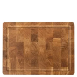 Signerat skjærebrett 38x28 cm eik