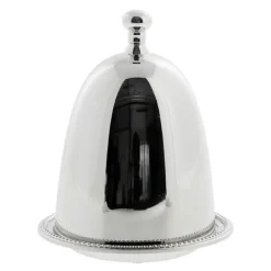 Sigrid eggeglass 10 cm sølv