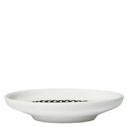 Siirtolapuutarha asjett 8,5 cm hvit/svart