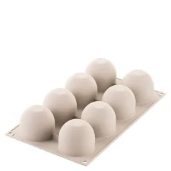 Silikonform puff 8 stk 6,2x5,2 cm